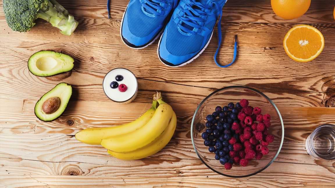 food as fuel, food for a workout