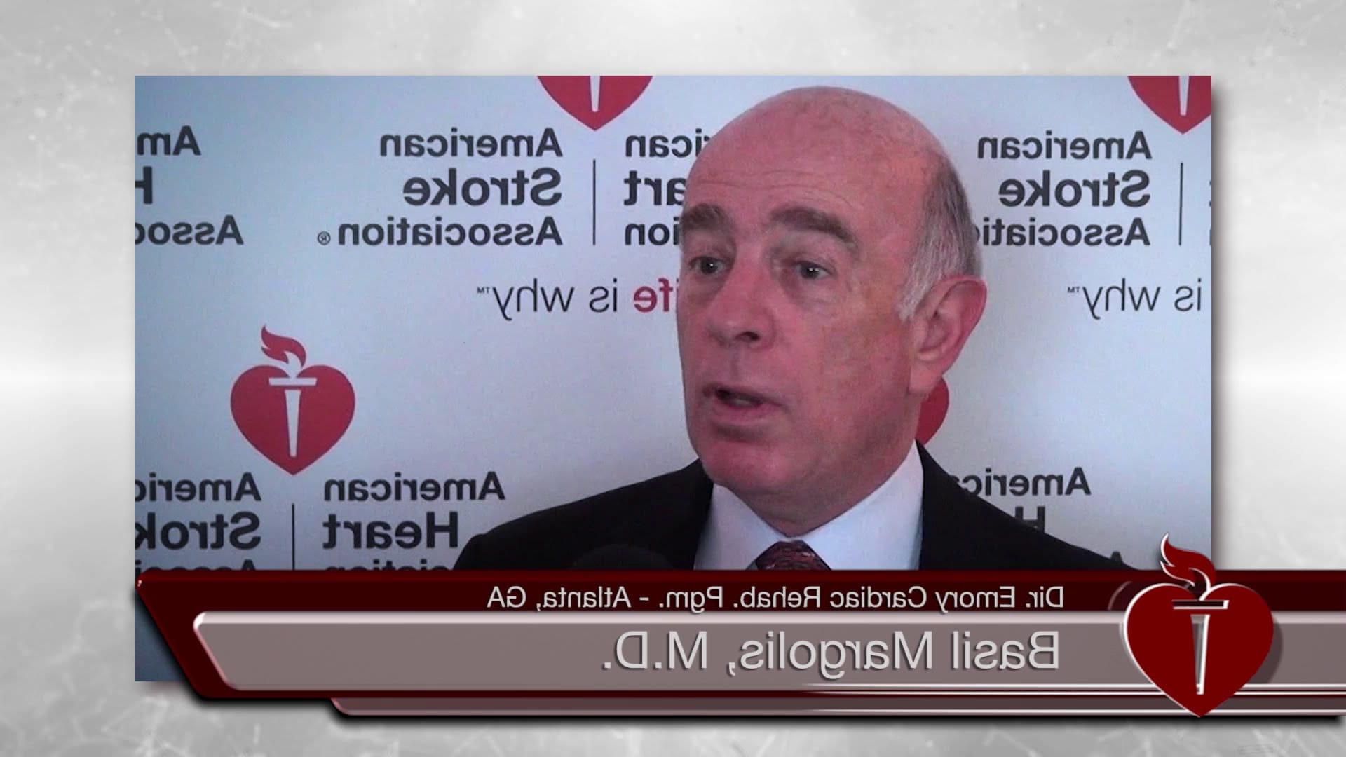 Dr. Basil Margolis cardiac rehab video screenshot