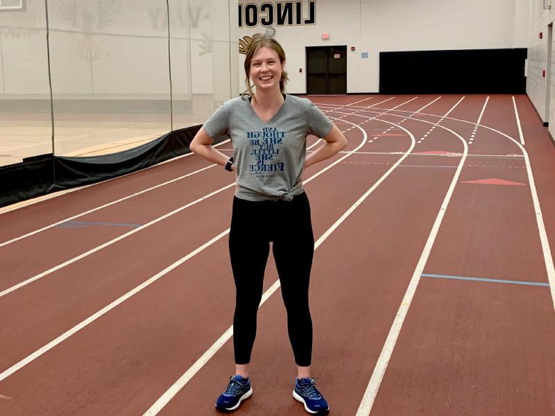 Molly Fitzgerald was 27 when she had a stroke. A month later, she had another one that partially paralyzed her. Now 31, she runs and hikes. (Photo courtesy of Molly Fitzgerald)